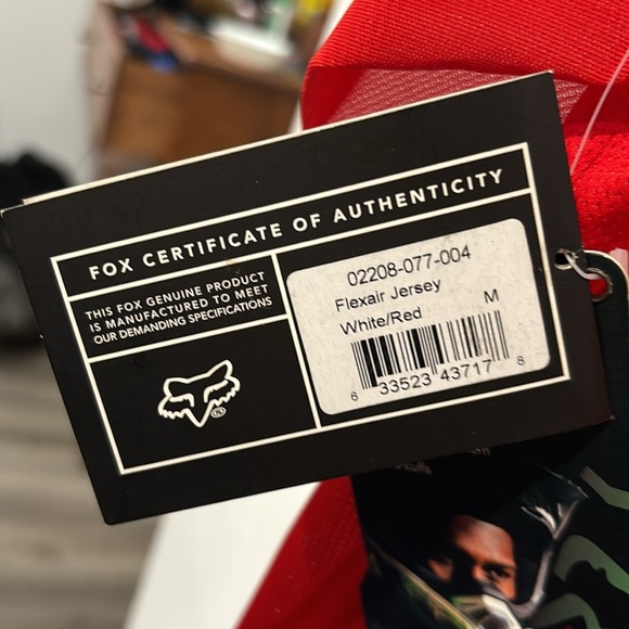 NWT Fox racing flex air motocross jersey - Picture 6 of 6